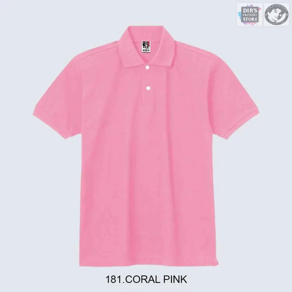 Polo Ts-00223-Sdpdf 181.Coral Pink Shirts & Tops