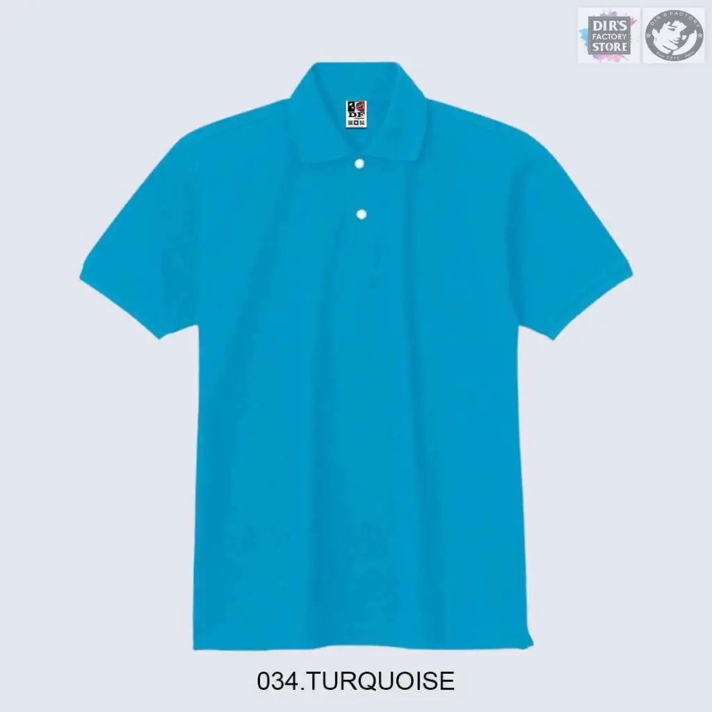 Polo Ts-00223-Sdpdf 034.Turquoise Shirts & Tops