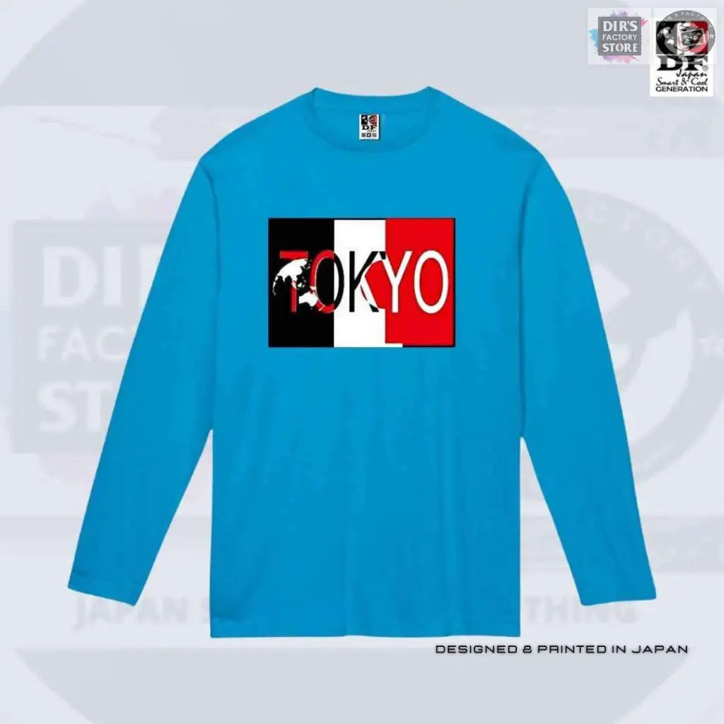 Tl-07Dfj Tokyo Df Mark 034.Turquoise Shirts & Tops